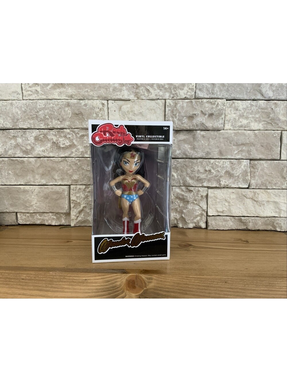 New in Box Funko Rock Candy DC Comics WONDER WOMAN Vinyl Figure